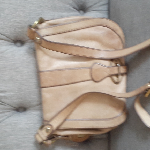 Fossil tan leather women's crossbody bag - Picture 5 of 17